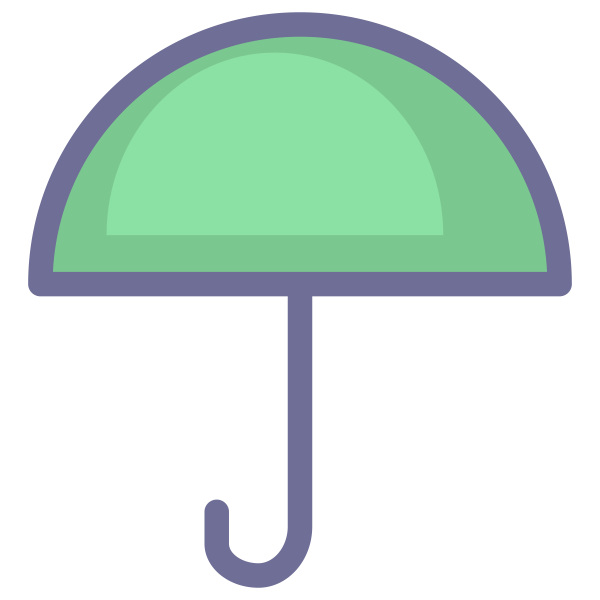 雨伞保护 Svg File
