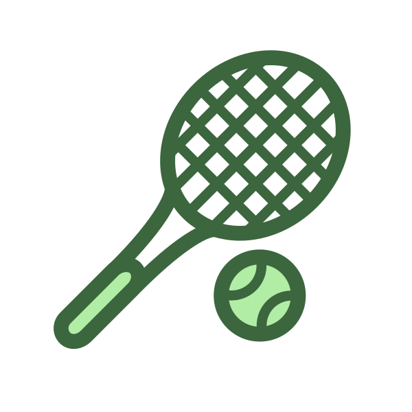 网球 Svg File