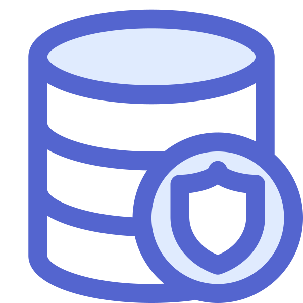 Sharp Icons Safe Database Svg File