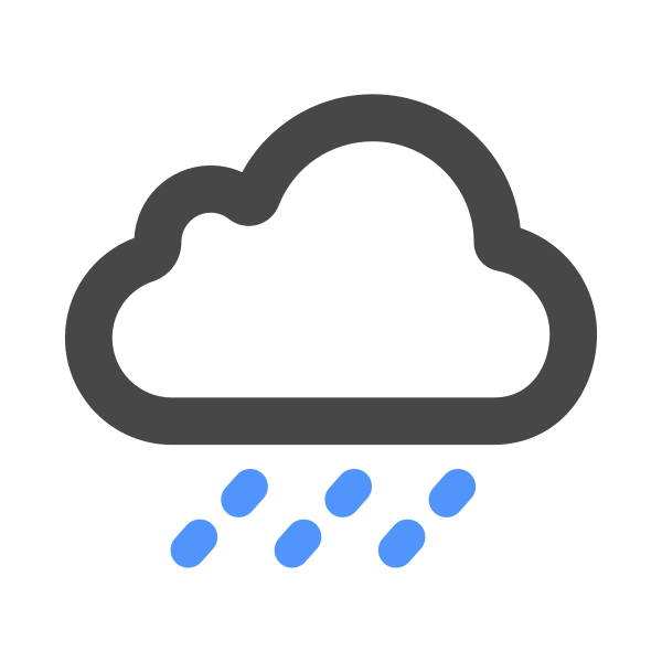 小雨 Svg File