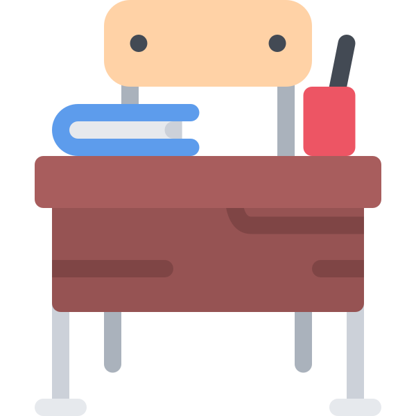 schoolbenches Svg File
