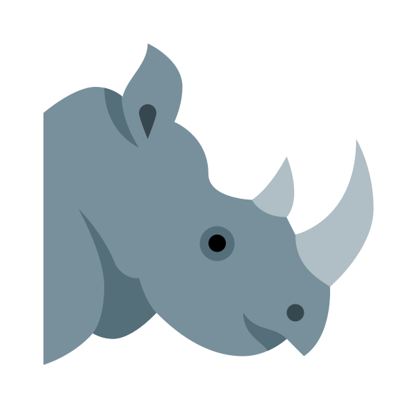 Rhinoceros Svg File