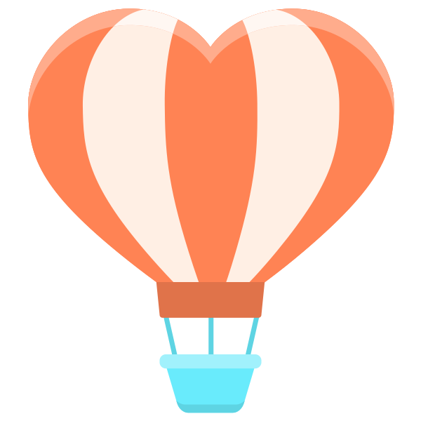Hot Air Balloon Svg File