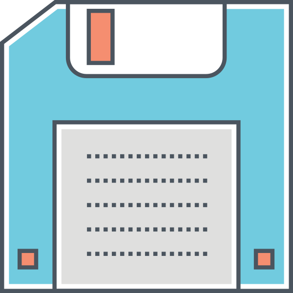 Floppy Disk Svg File