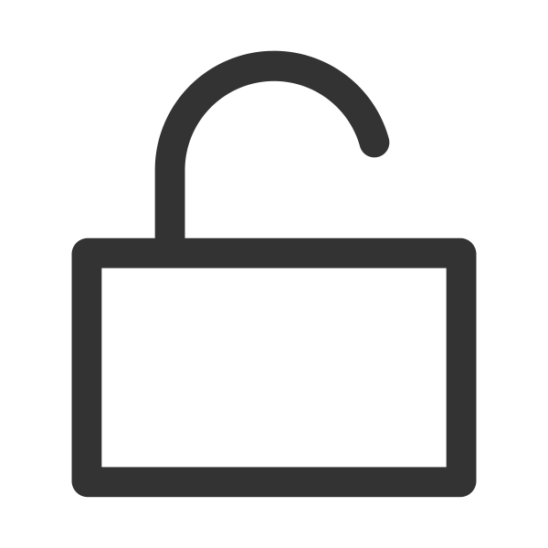锁4线型 Svg File