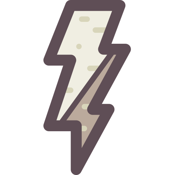 Lightning Svg File