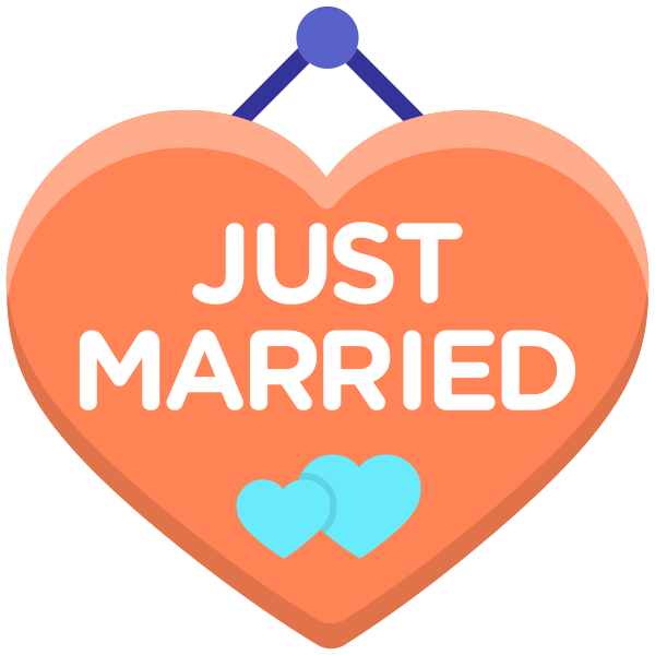 Just Married Svg File