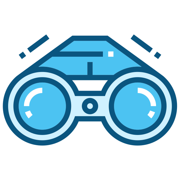 Binoculars Find Search Zoom Magnifier Svg File