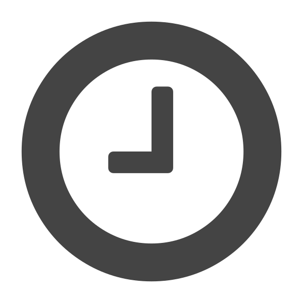 Clock O Svg File