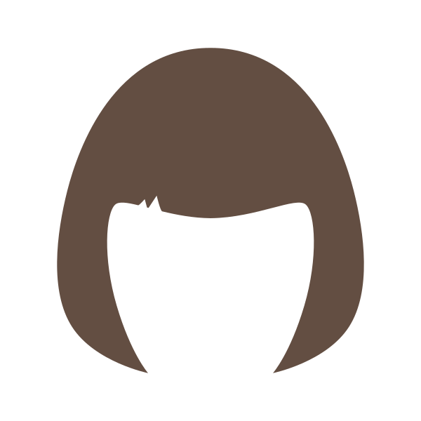 女生头型头型 Svg File