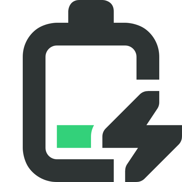 Battery Level 30 Charging Svg File