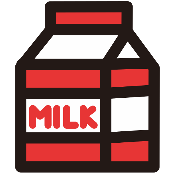 牛奶奶瓶 Svg File