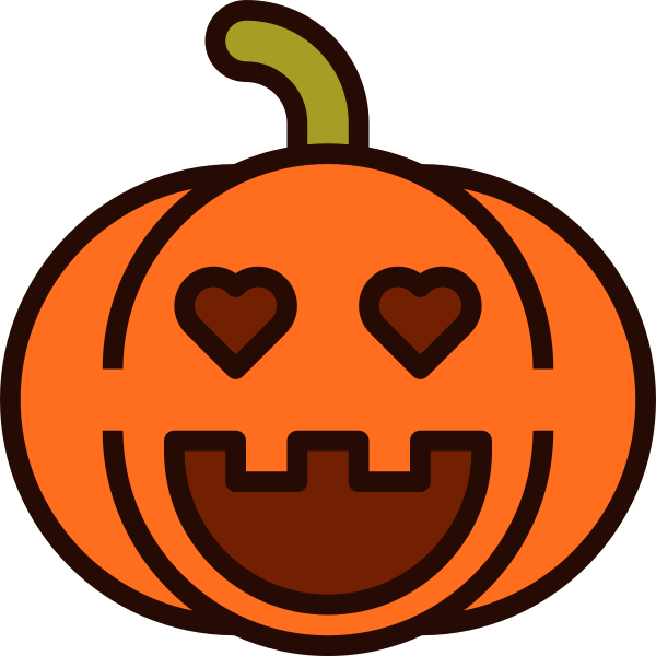 Emoji Pumpkin Halloween 20 SVG File Svg File