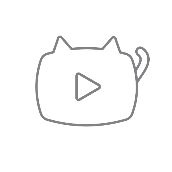 Youtube Cat Tail Svg File