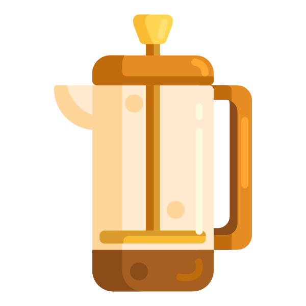 French Press Svg File