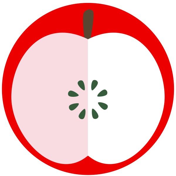 红苹果 Svg File