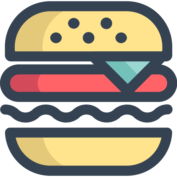 Burger Restaurant Food Cooking Svg File