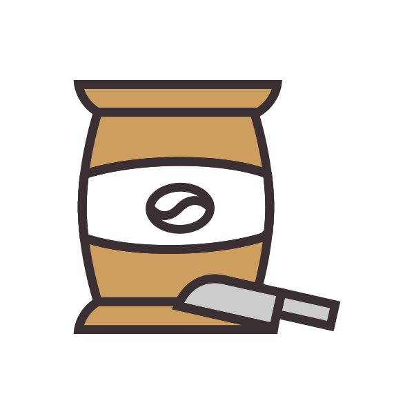 Sack Of Coffee Beans Svg File