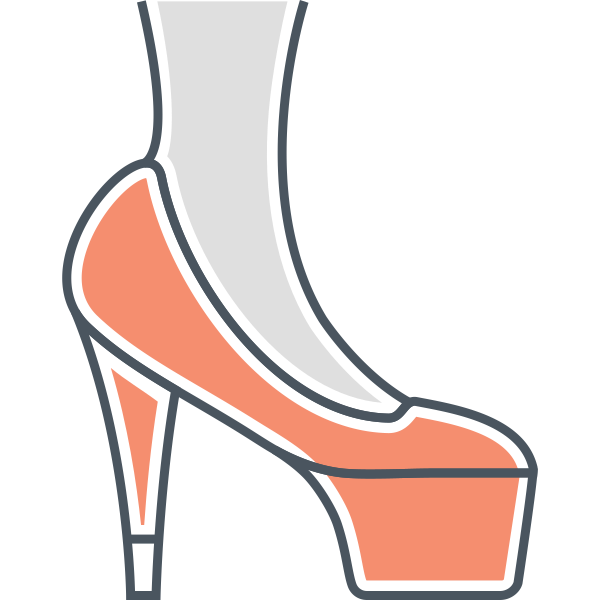 Womens Shoes Svg File