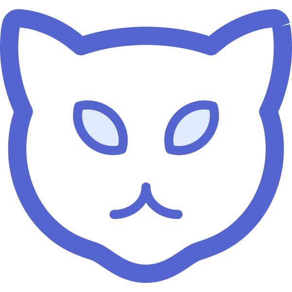 Sharp Icons Cat Svg File