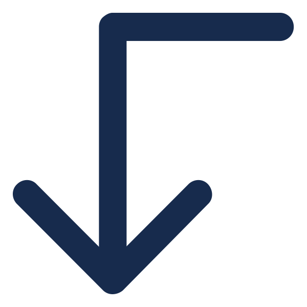 cornerleftdown Svg File