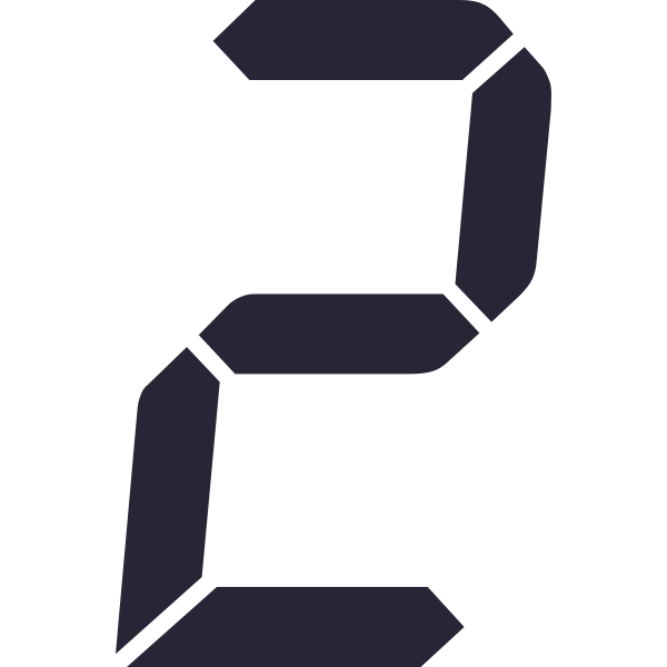 数字2 Svg File