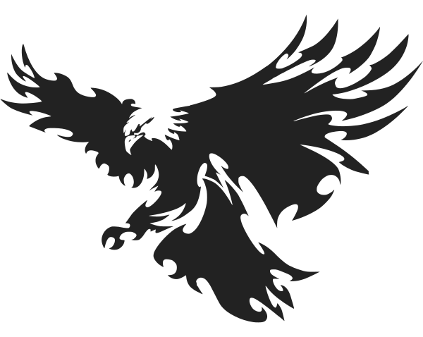 Flying Eagle Logo Svg File
