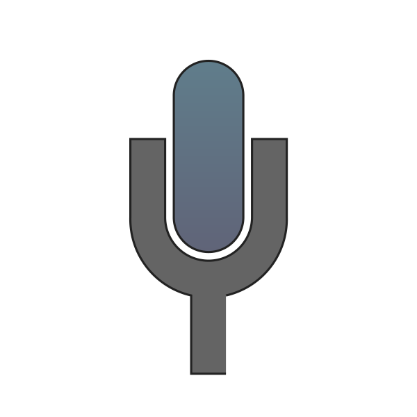 Audio Input Microphone Svg File