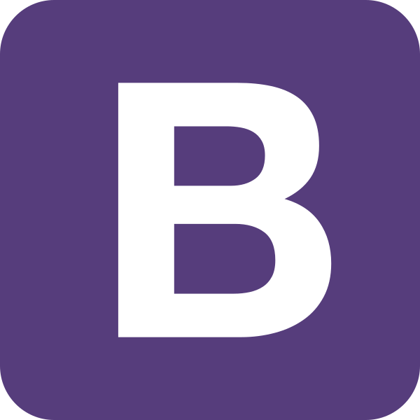 Bootstrap 4 Logo Svg File