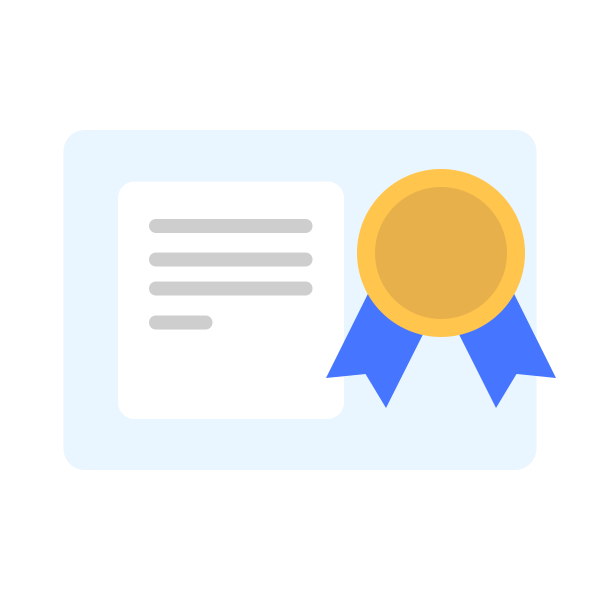 Certificate Award Trophy Svg File
