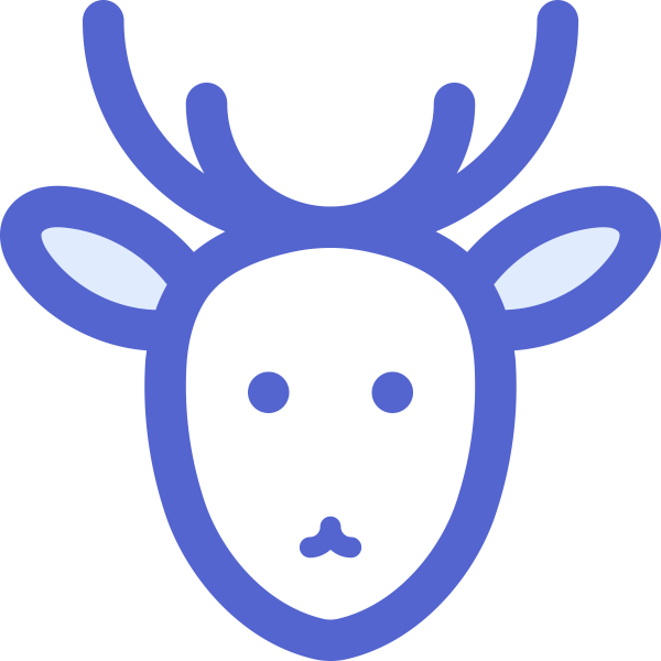 Sharp Icons Deer Svg File