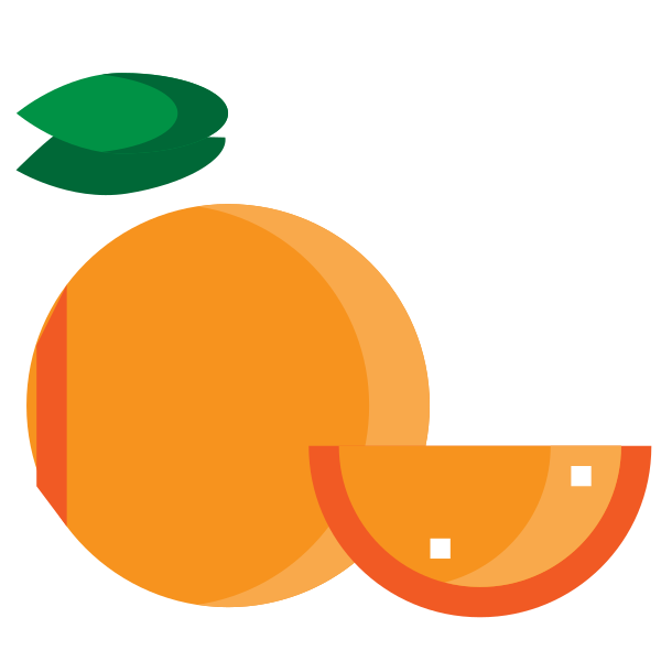 橘子 Svg File