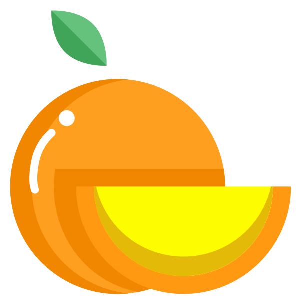橙子 Svg File