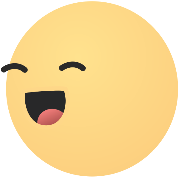 Smile Emoji Emoticon Feeling Face Happy Cheerful SVG File Svg File