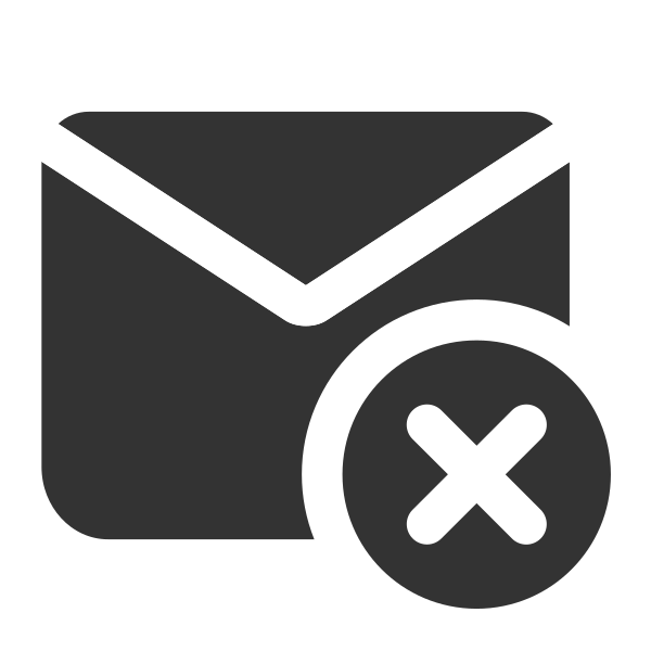 iconmailfail Svg File