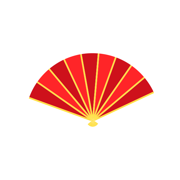 国风扇子 Svg File