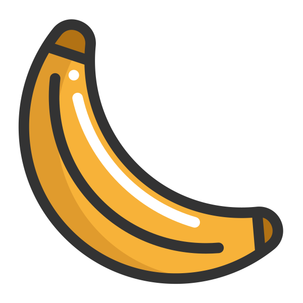 香蕉Banana Svg File