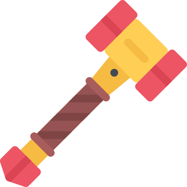 Battle Hammer Svg File