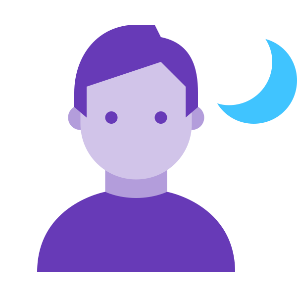 Night Portrait Svg File