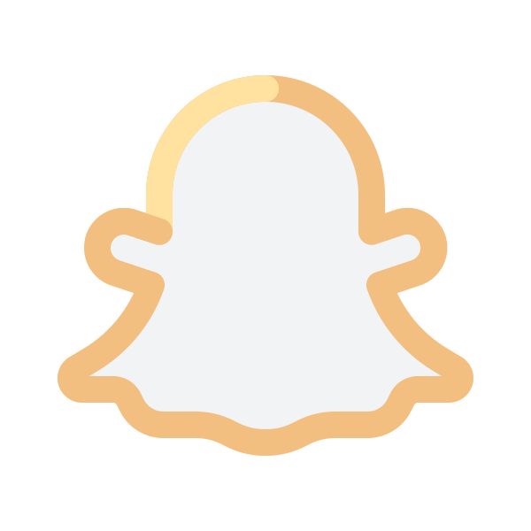Snapchat Social Media Communication Svg File