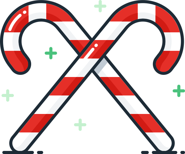 Candy Cane Svg File