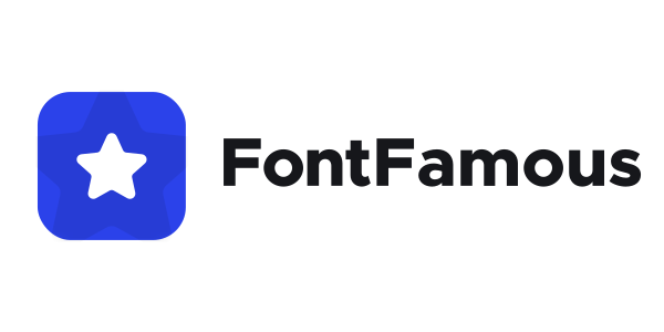 Font Famous Logo Svg File