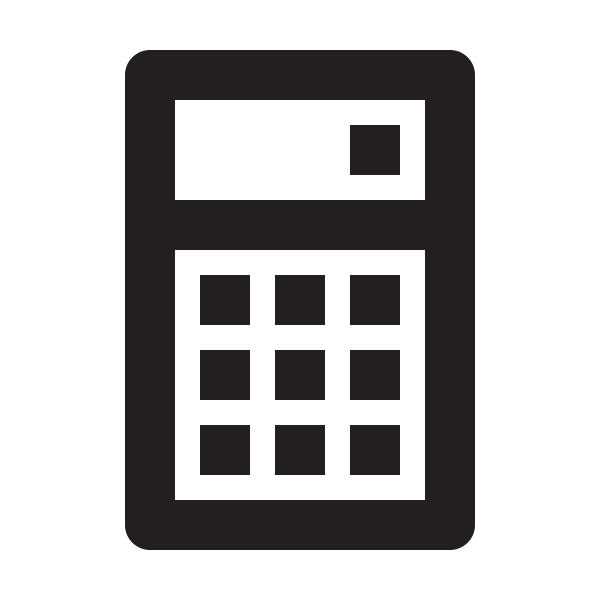 Business Calculator Management Svg File