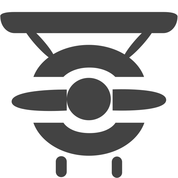 siglyphairplane2 Svg File