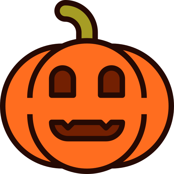 Emoji Pumpkin Halloween 24 Svg File