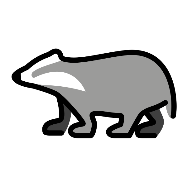 Badger Svg File