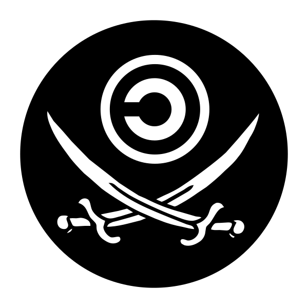 Copyleft Pirate Svg File