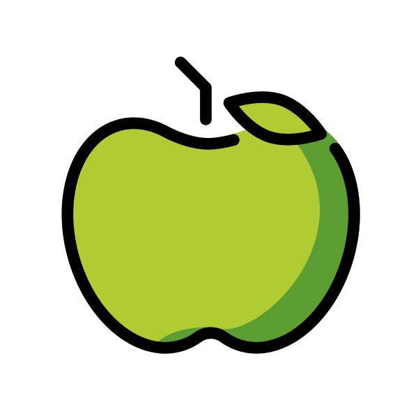 Green Apple Svg File