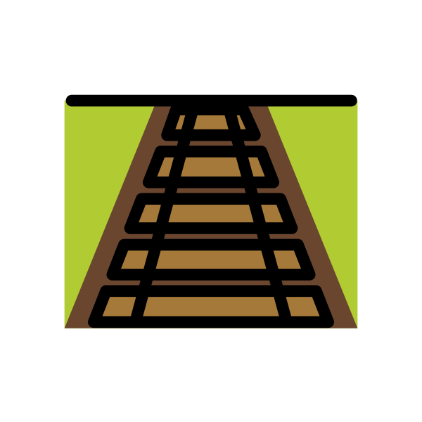Railway Track Svg File