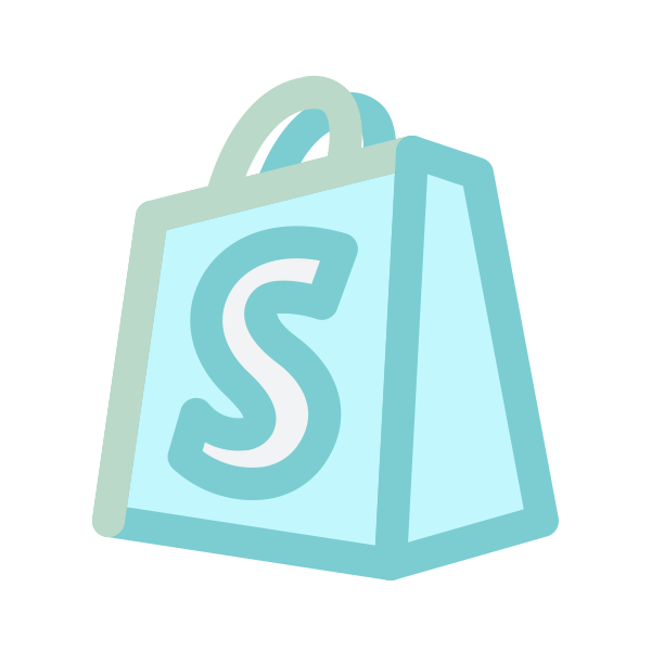 Shopify Shopping Apps Ecommerce Svg File